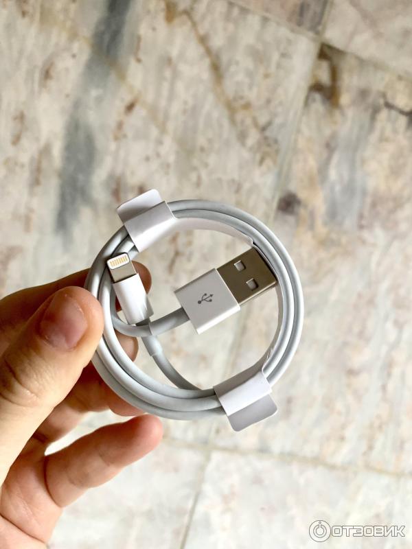 Отзыв о Кабель Foxcon USB Lightning Apple чип MFi | Оригинальный шнур ...