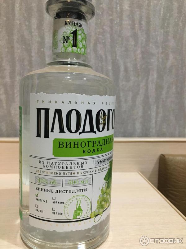 Отзыв о Виноградная водка "Плодогор" | Мягкий самогончик.