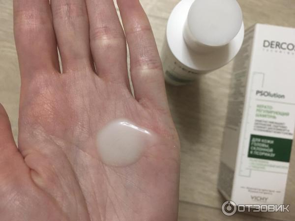 Отзыв о Кераторегулирующий шампунь Vichy Dercos PSOlution для кожи ...