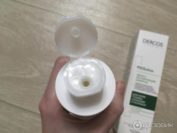 Отзыв о Кераторегулирующий шампунь Vichy Dercos PSOlution для кожи ...