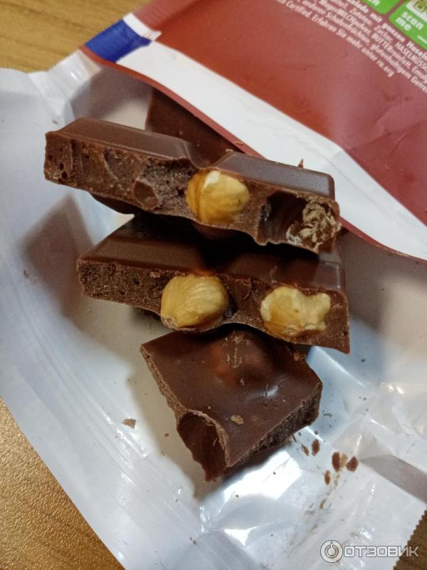 Отзыв о Молочный шоколад Ritter sport "Лесной орех" | Что ты со мной ...