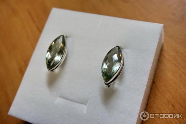 Серьги Milana silver фото