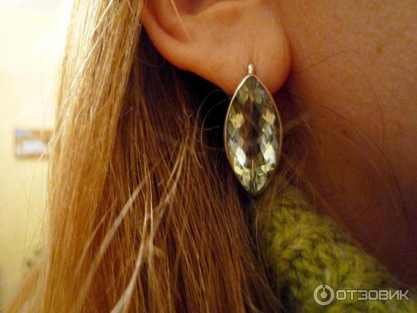 Серьги Milana silver фото