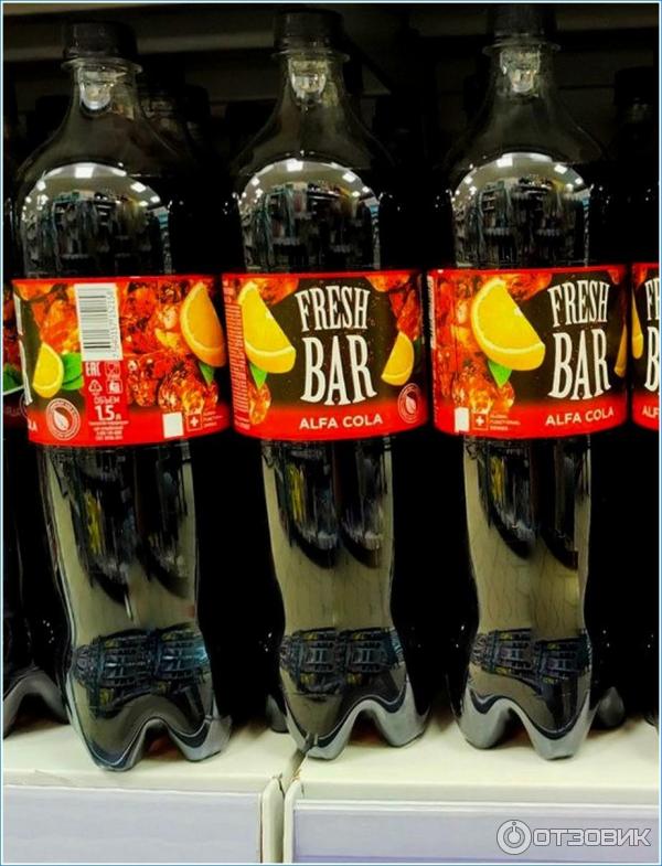 Отзыв о Напиток газированный Fresh Bar | Швейцарская кола из сурового ...