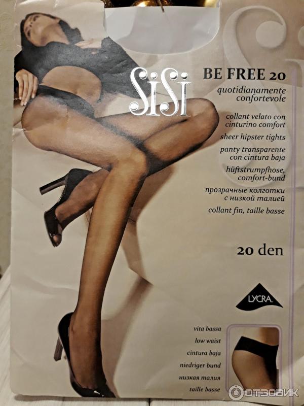 Отзыв о Колготки Sisi Be Free 20 Den | Красивая, нежная и комфортная модель.