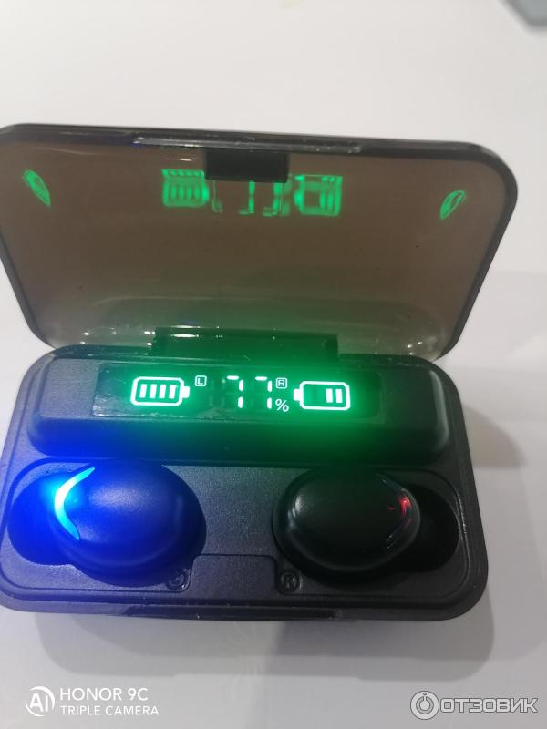 Отзыв о Беспроводные Bluetooth-наушники TWS F9-5 | К ним надо привыкнуть...