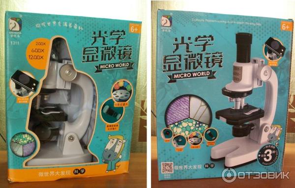 Отзыв о Детский микроскоп Scientific Microscope Set 1311 "MicroWorld ...