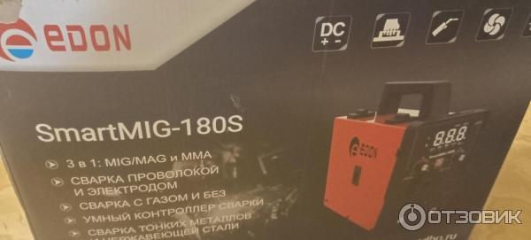 Сварочный полуавтомат Edon Smart MIG-180S фото