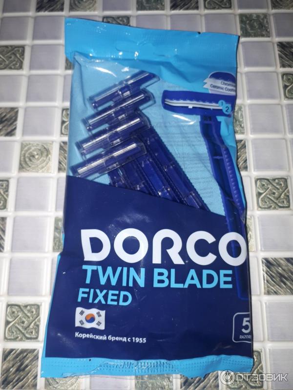 Отзыв о Одноразовые станки для бритья Dorco Twin Blade | Дешевые и ...