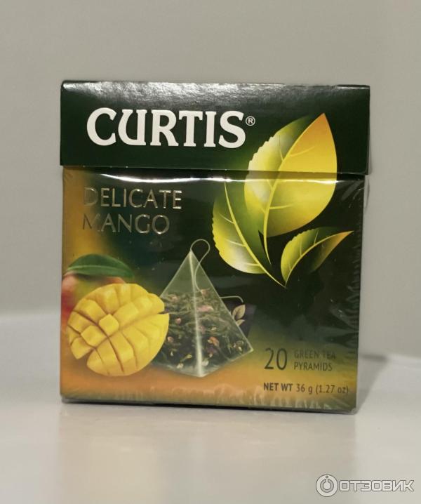 Отзыв о Зеленый чай в пирамидках Curtis Delicate Mango | • Неплохой для ...