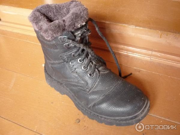 Отзыв о Зимние мужские ботинки Kraus