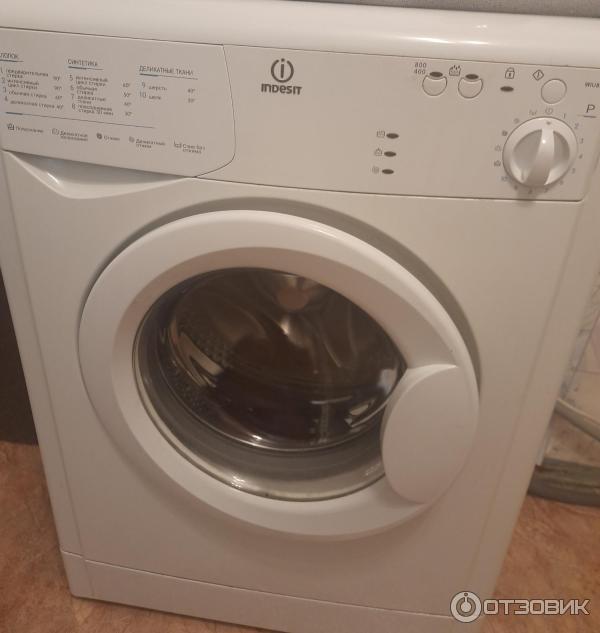 Отзыв о Стиральная машина Indesit WIU 81 | Долгосрочная