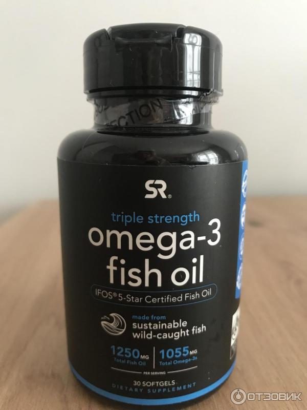 Отзыв о Бад Sports Research Omega-3 | Омега-3 высокого качества!