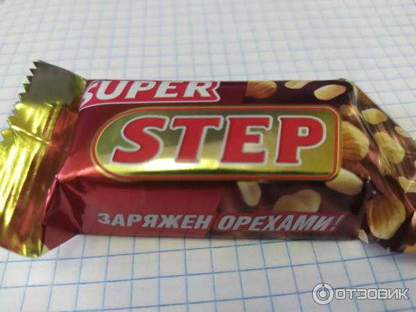 Отзыв о Батончик глазированный "Super Step" | Вкусный батончик