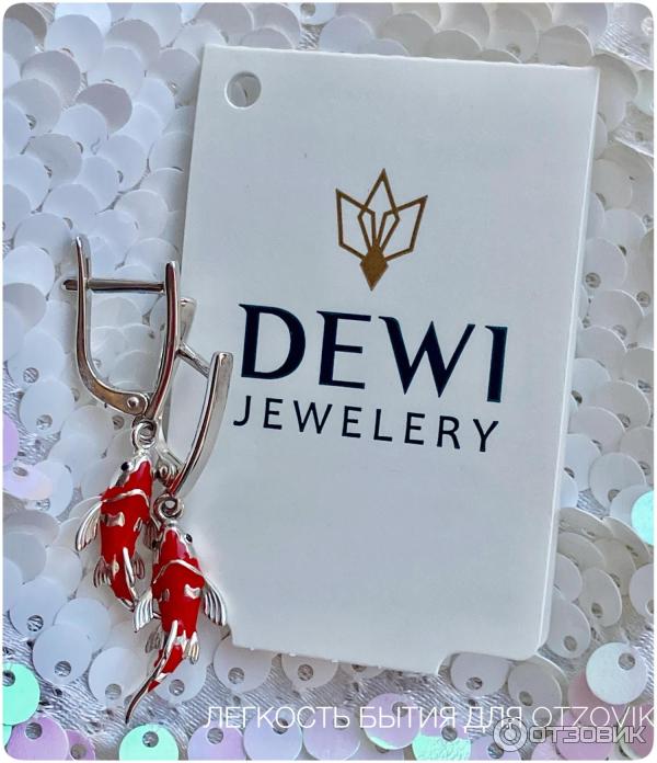 Серьги Dewi фото