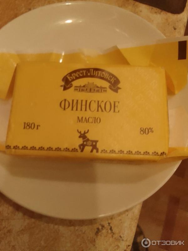 Отзыв о Масло кислосливочное Брест-Литовск "Финское" | Новинка на любителя.