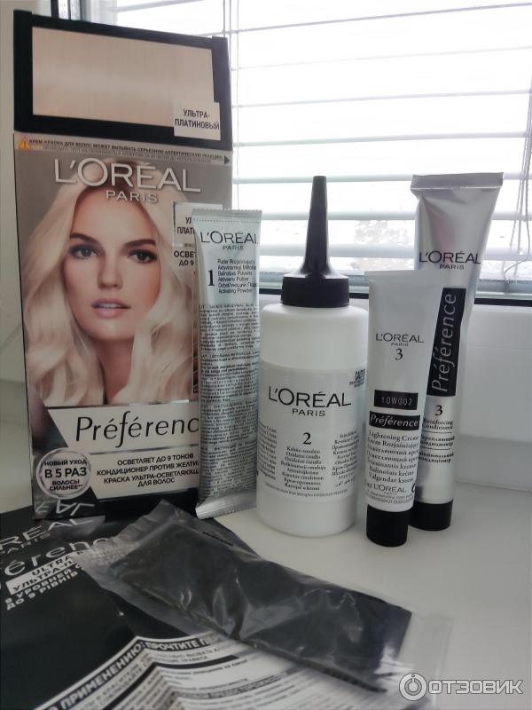 Отзыв о Осветлитель для волос L'Oreal Preference Platinum | Поможет ...