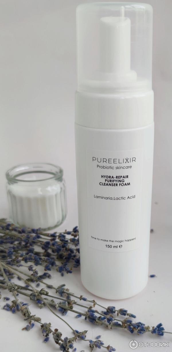 Отзыв о Пенка для умывания PUREELIXIR с экстрактом водорослей и ...