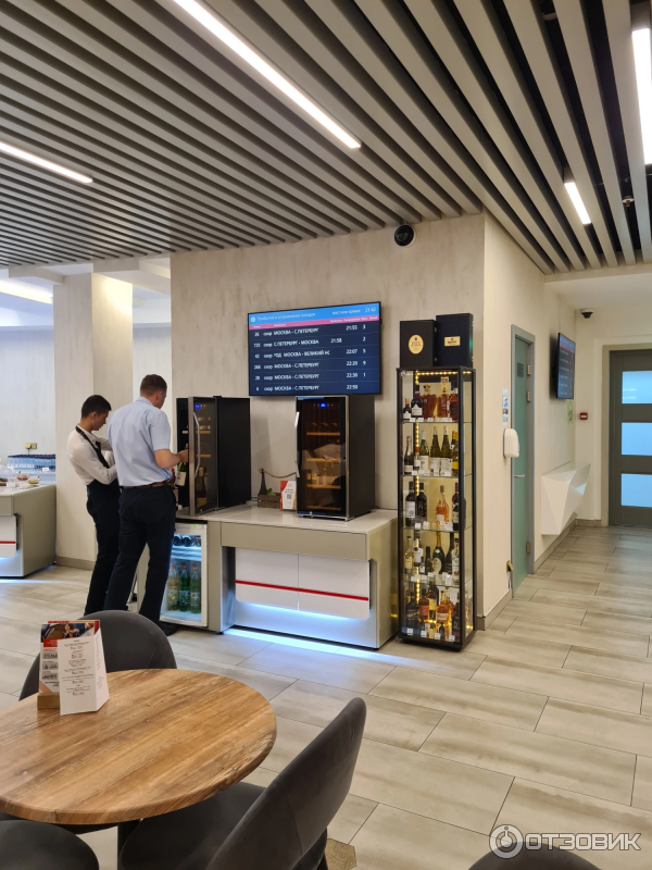 Бизнес-зал Priority pass на Ленинградском железнодорожном вокзале (Россия, Москва) фото
