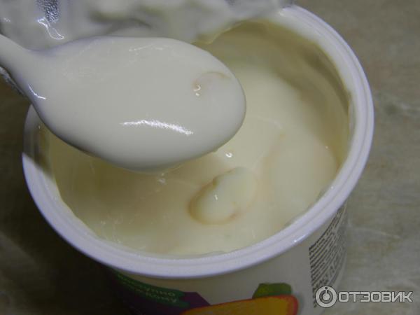 Отзыв о Йогурт десертный "С персиком" ВкусВилл | Отличный вкус и не ...