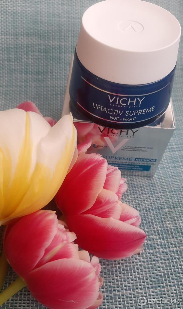 Отзыв о Антивозрастной ночной крем против морщин Vichy LiftActiv Nuit ...