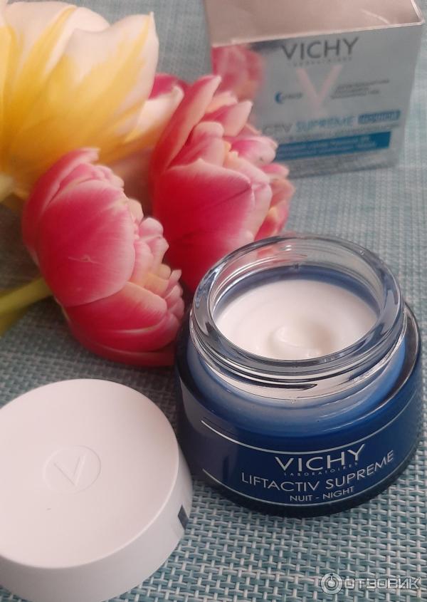 Отзыв о Антивозрастной ночной крем против морщин Vichy LiftActiv Nuit ...
