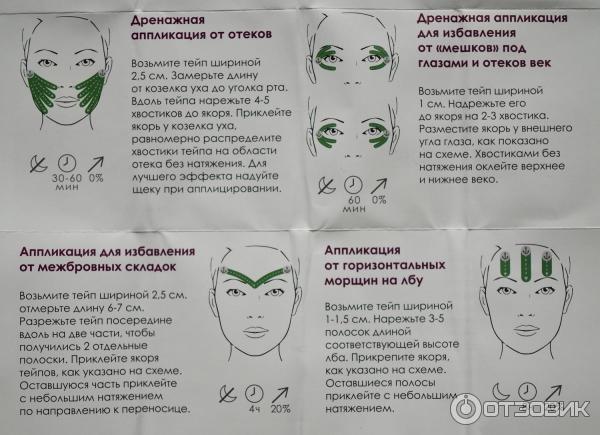 Отзыв о Кинезио тейп для лица Nabi Pure Cotton | Самые яркие и сочные ...