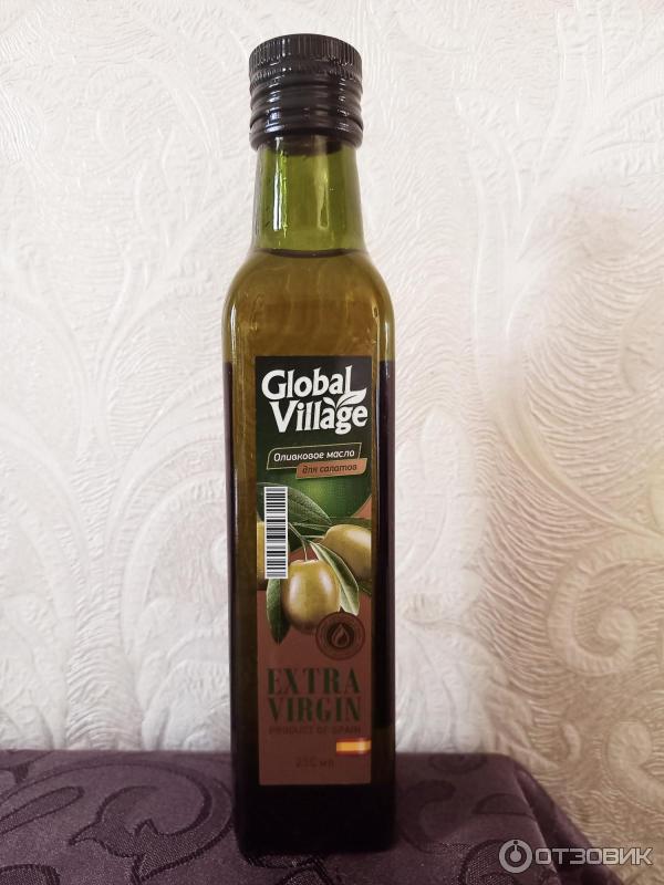 Отзыв о Оливковое масло для салатов Global Village | Вкусное масло. Мне ...