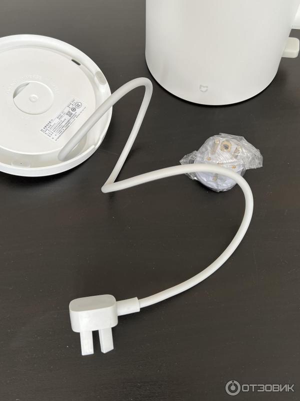Чайник электрический Xiaomi Mijia Electric Kettle 1A белый. Шнур