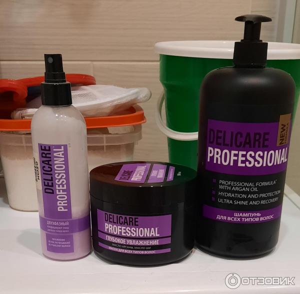 Отзыв о Шампунь Саната Delicare Professional для всех типов волос ...